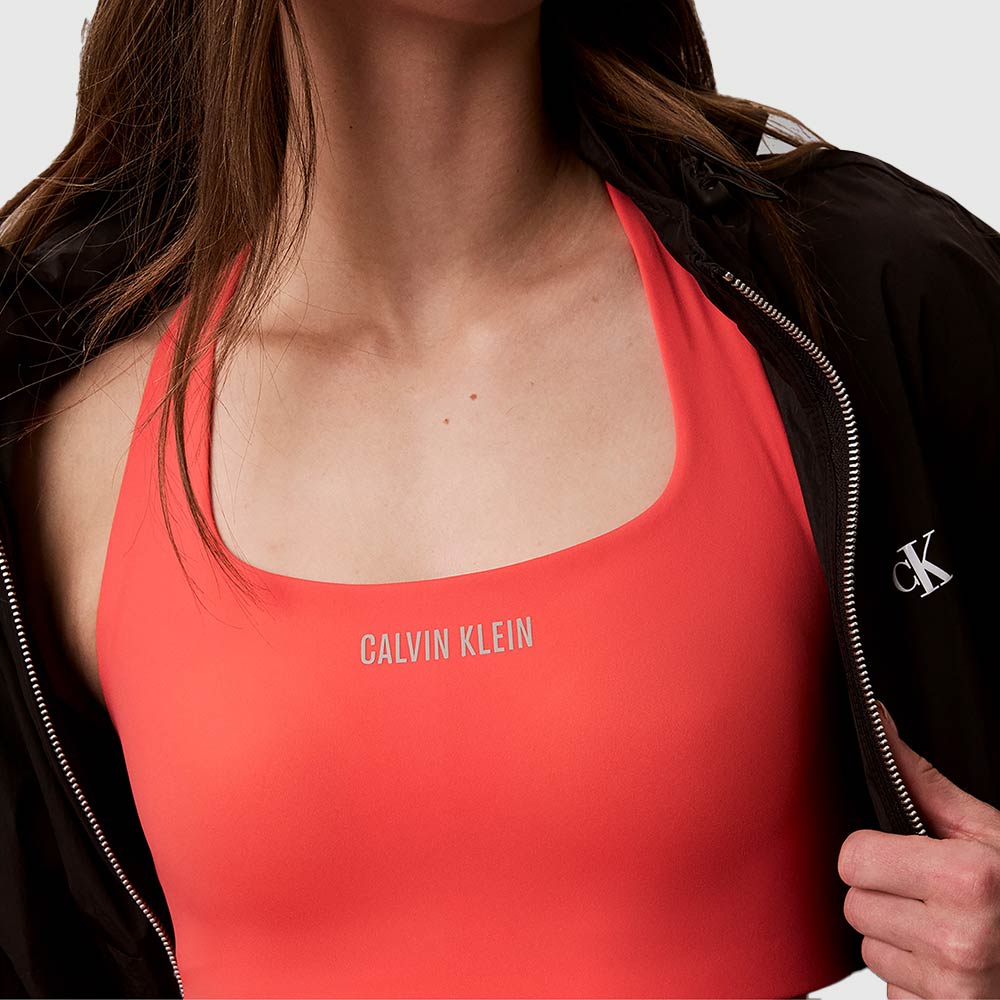 Quick-Dry Medium-Impact Bra- Hot Pink