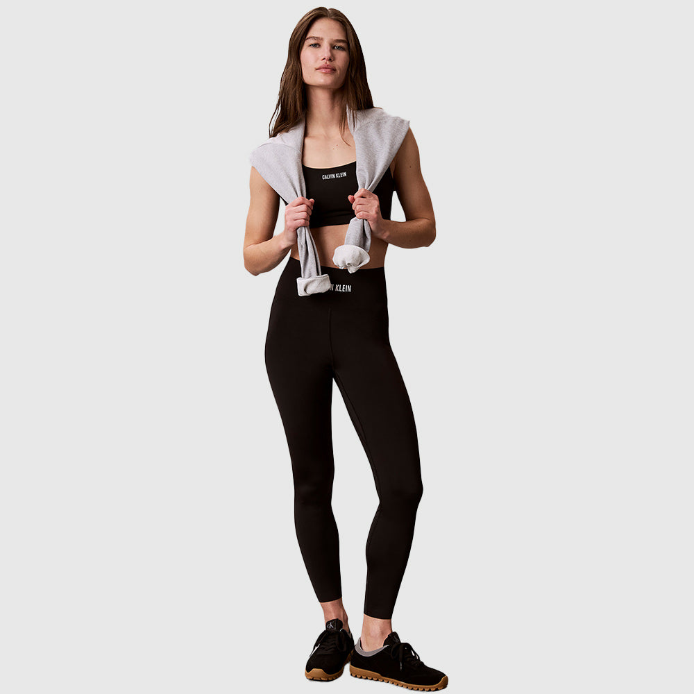 Quick-Dry High-Rise Gym Leggings - Black