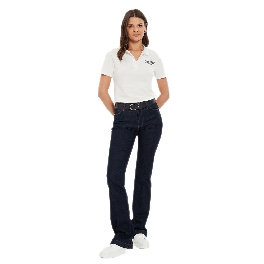 Script Graphic Golfer - Off White