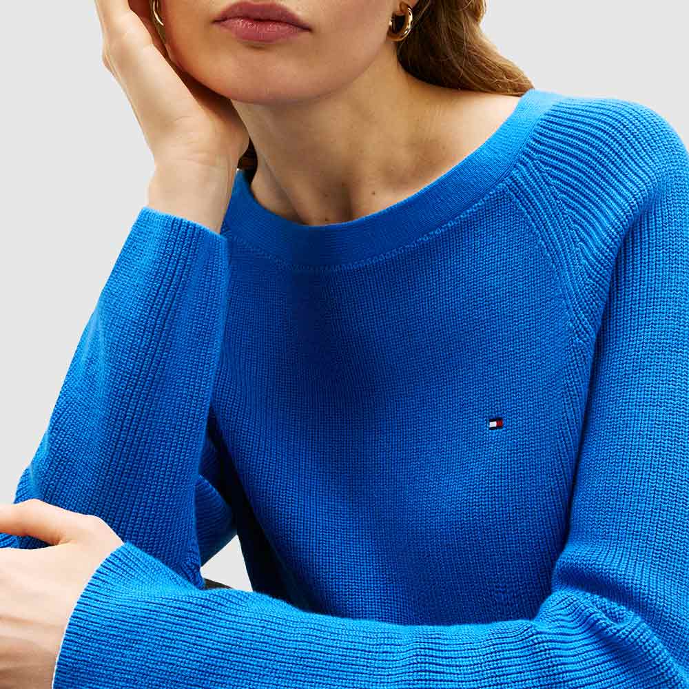 Jumper Fine Boat Sweater -Blue