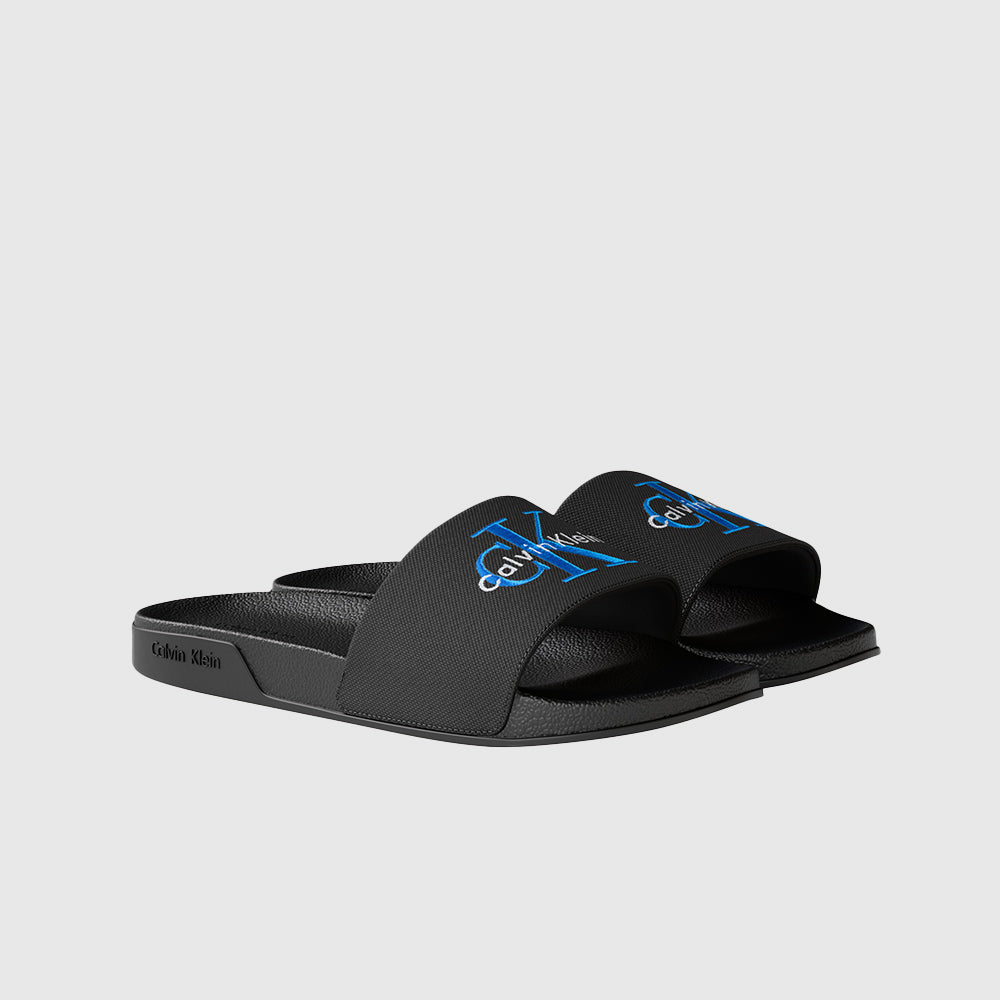 Canvas Contoured Logo Sliders - Black