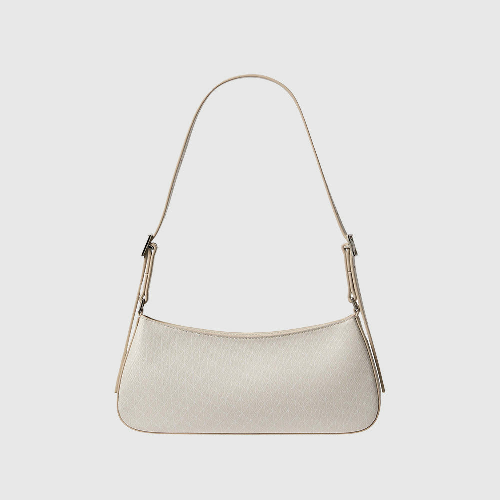 Emblem Shoulder Bag - Offwhite