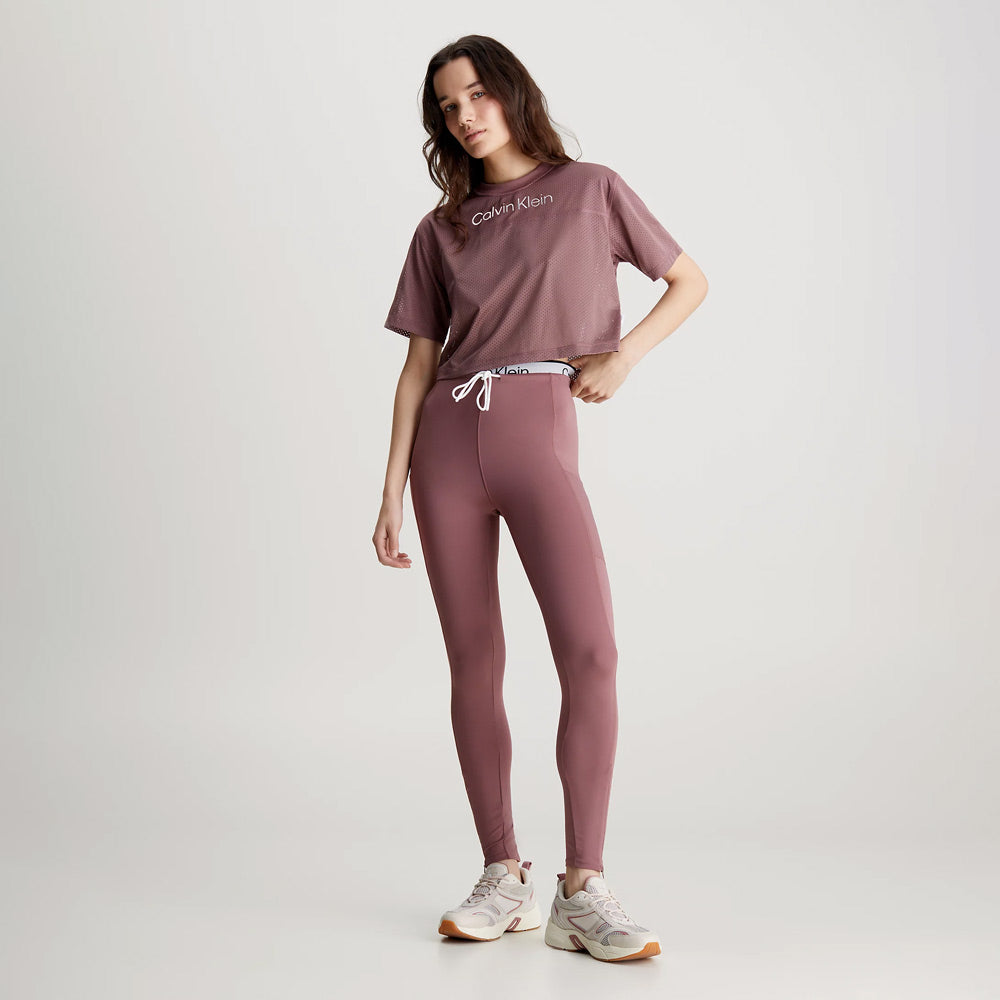 Cropped Gym T-Shirt - Rose