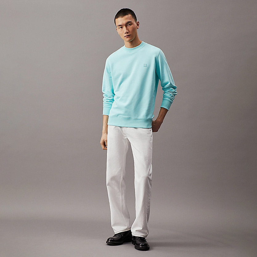 Embro Badge Crew Neck - Blue