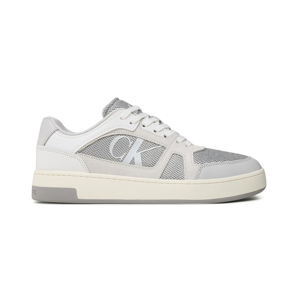 Basket Cupsole Laceup Mix - White Multi