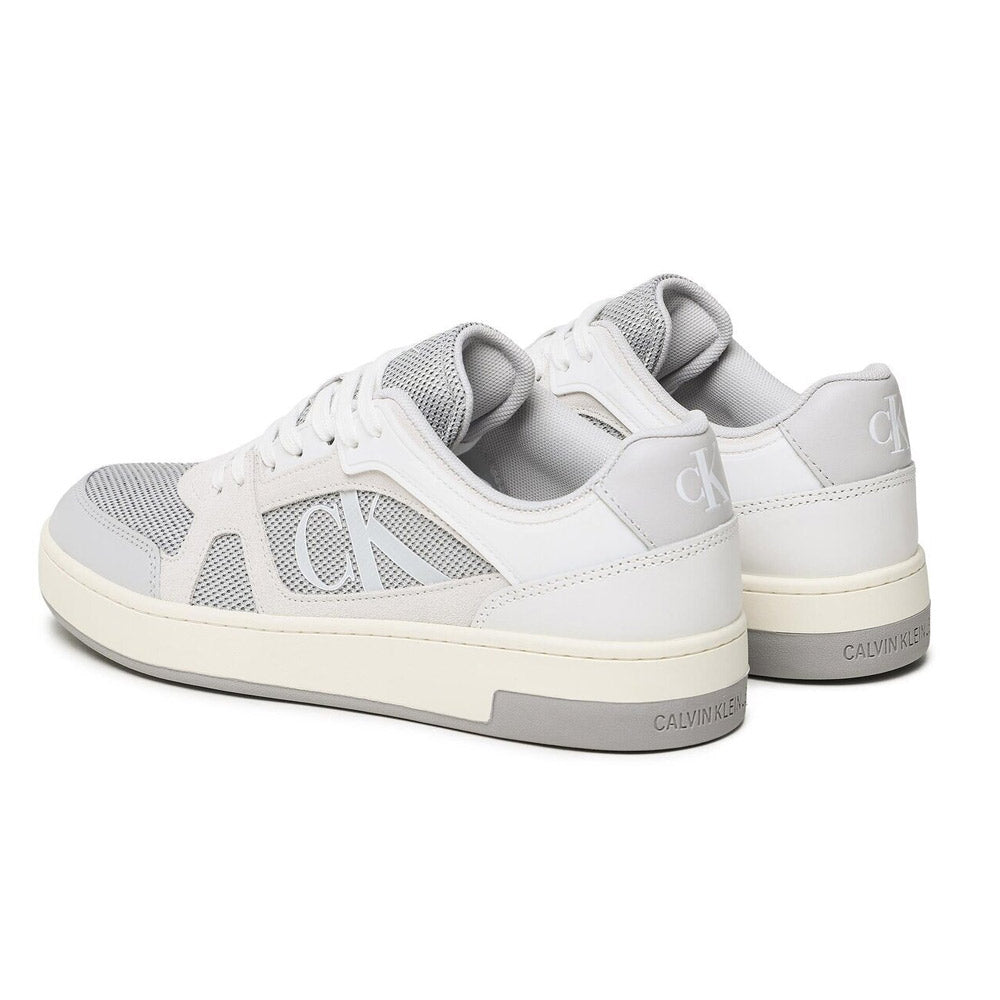 Basket Cupsole Laceup Mix - White Multi