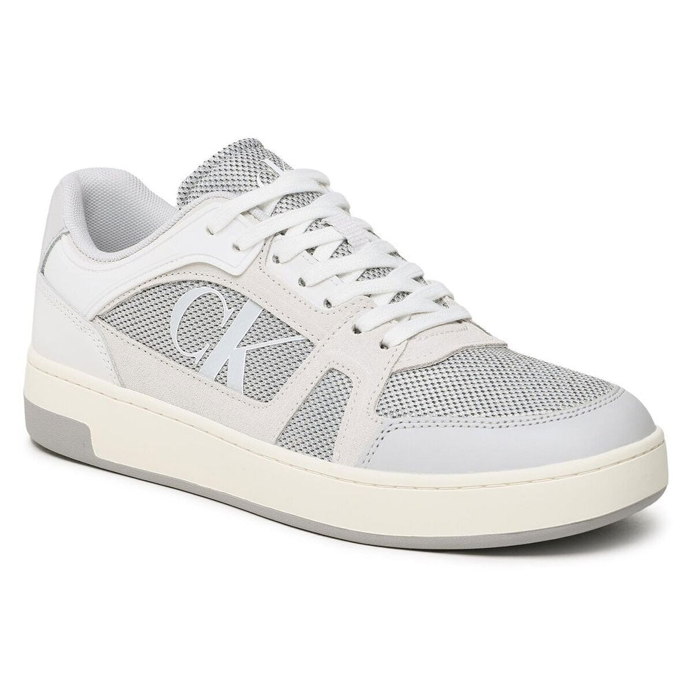 Basket Cupsole Laceup Mix - White Multi