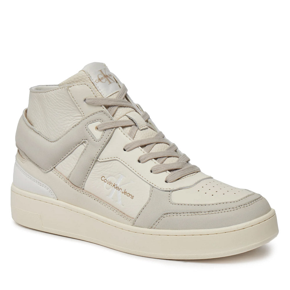 Basket Cupsole Leather Sneaker - White Multi