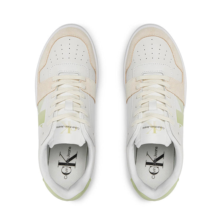 Bold Flatform Sneakers - White Multi