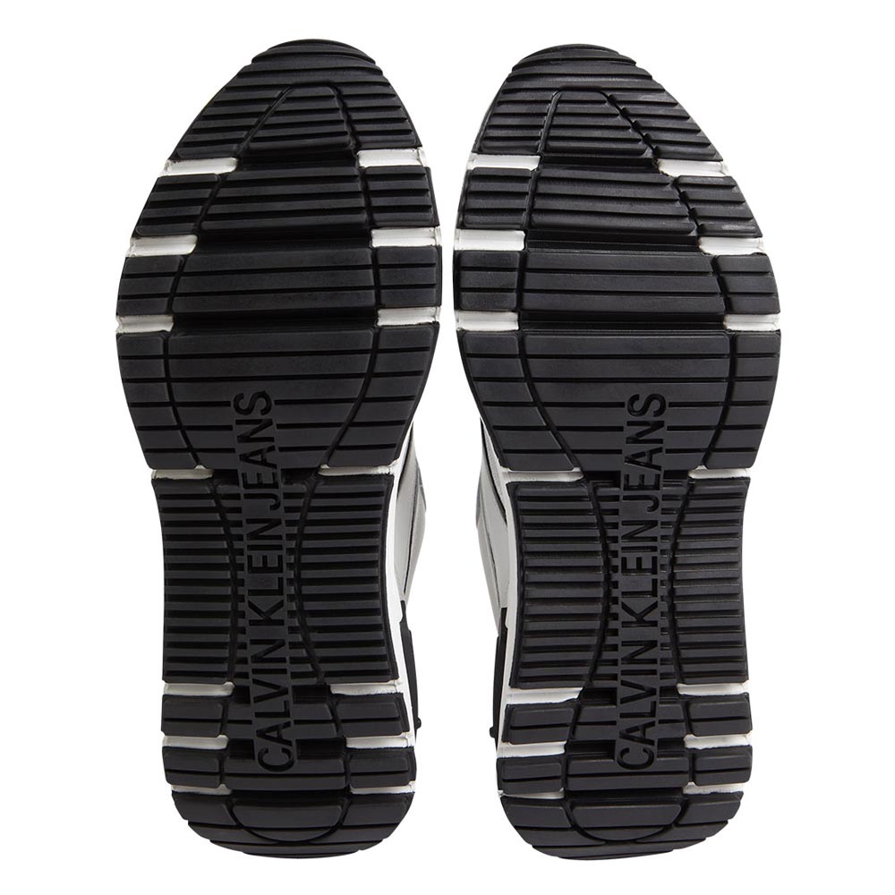 Chunky Lace-Up Ribbon Sneaker - White Multi