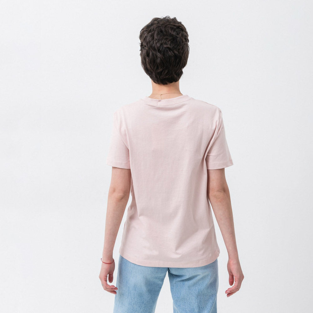 Badge Regular T-Shirt - Rose