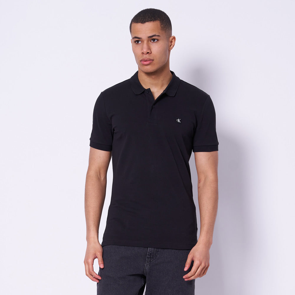 Ck Badge Slim Golfer - Black