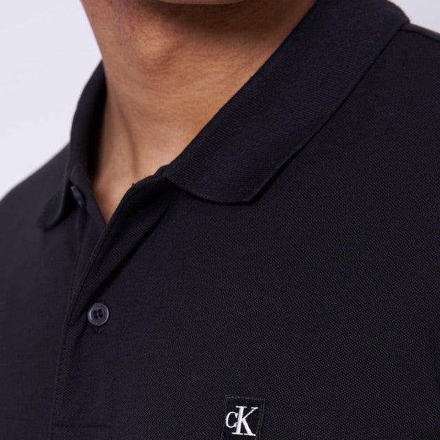 Ck Badge Slim Golfer - Black