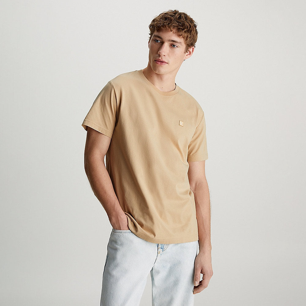 Ck Badge T-Shirt - Sand