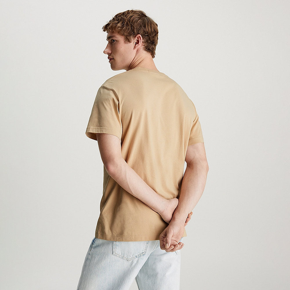 Ck Badge T-Shirt - Sand