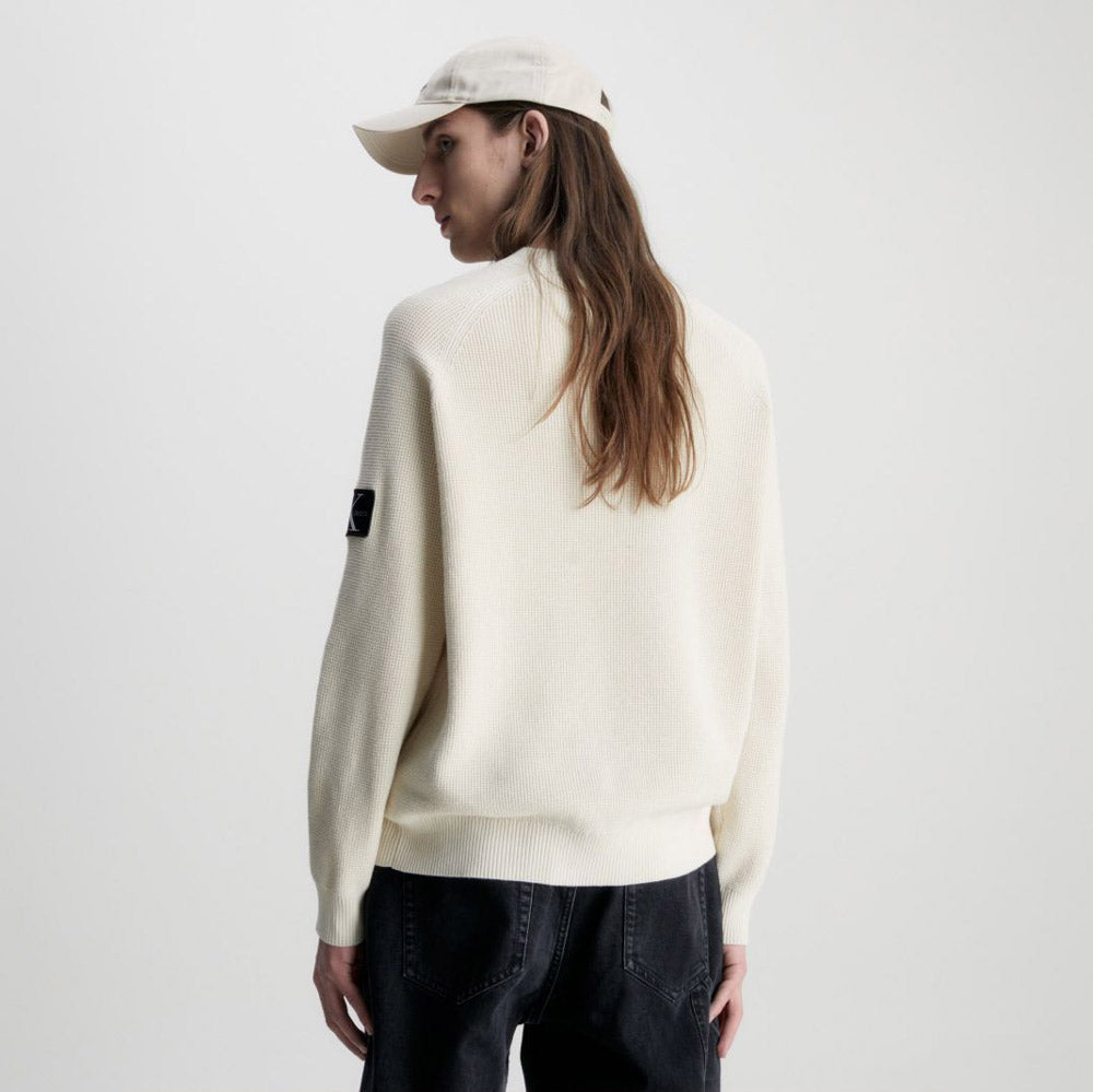 Core Badge Sweater - Off White