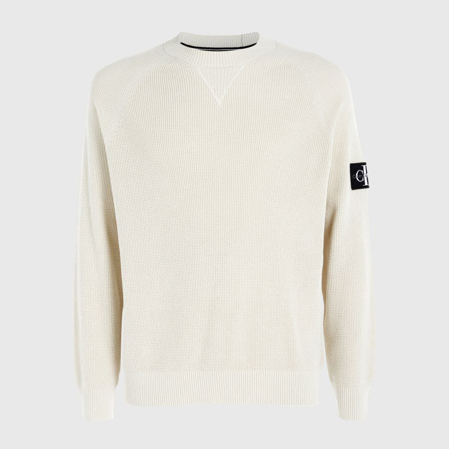 Core Badge Sweater - Off White