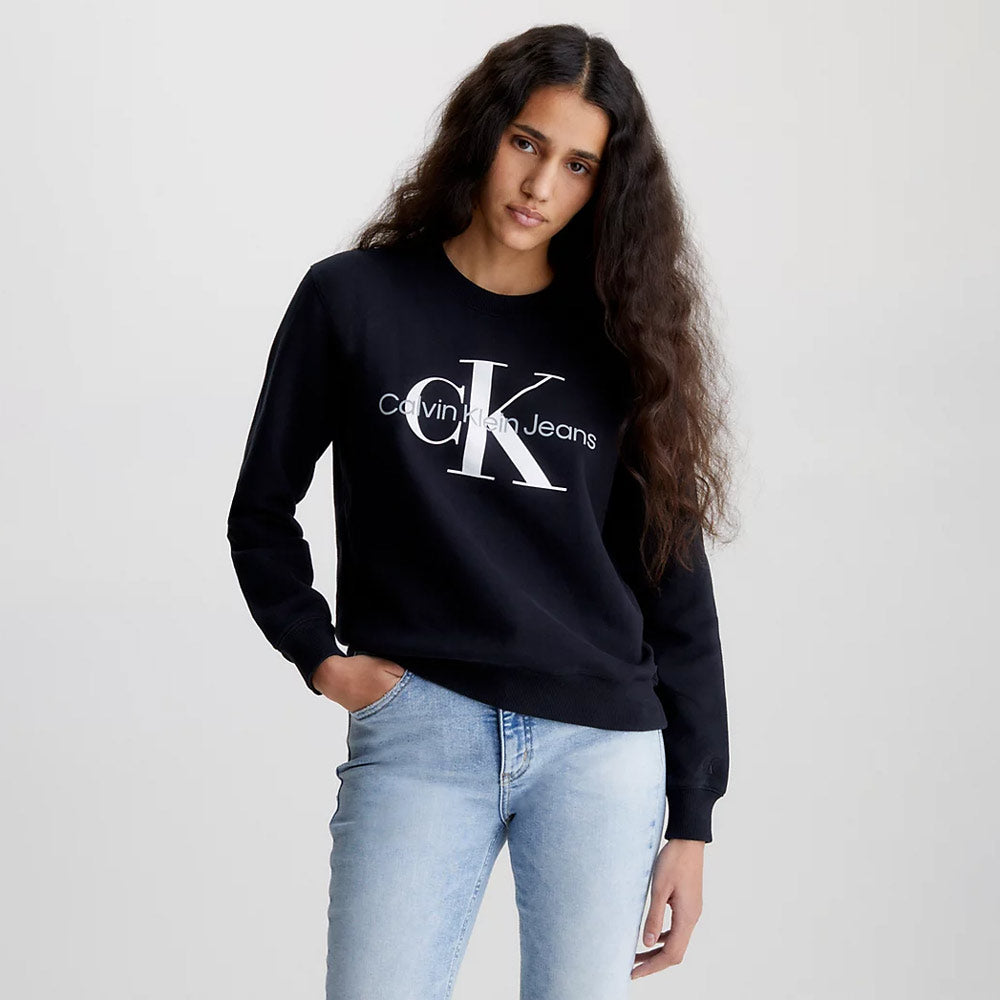 Core Monogram Sweatshirt - Black