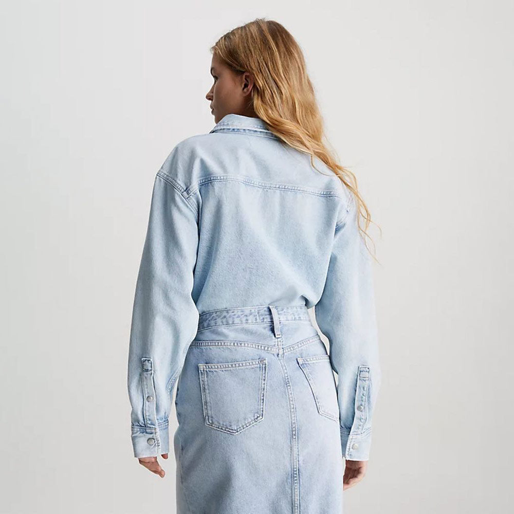 Calvin Klein Dad Denim Shirt - Denim Light