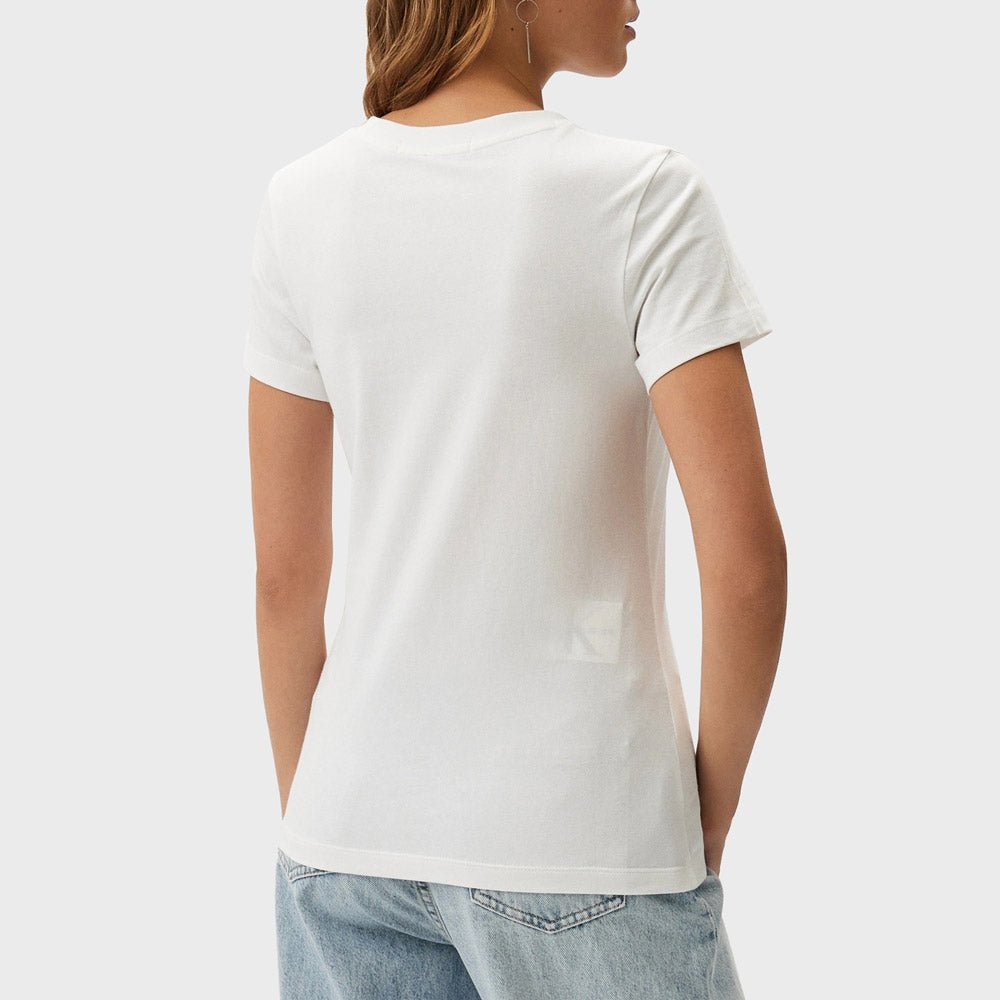Diffused Slim T-Shirt - White