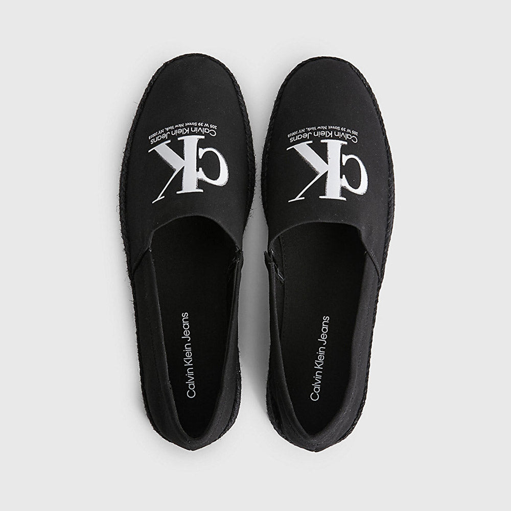 Mens Classic Espadrille - Black