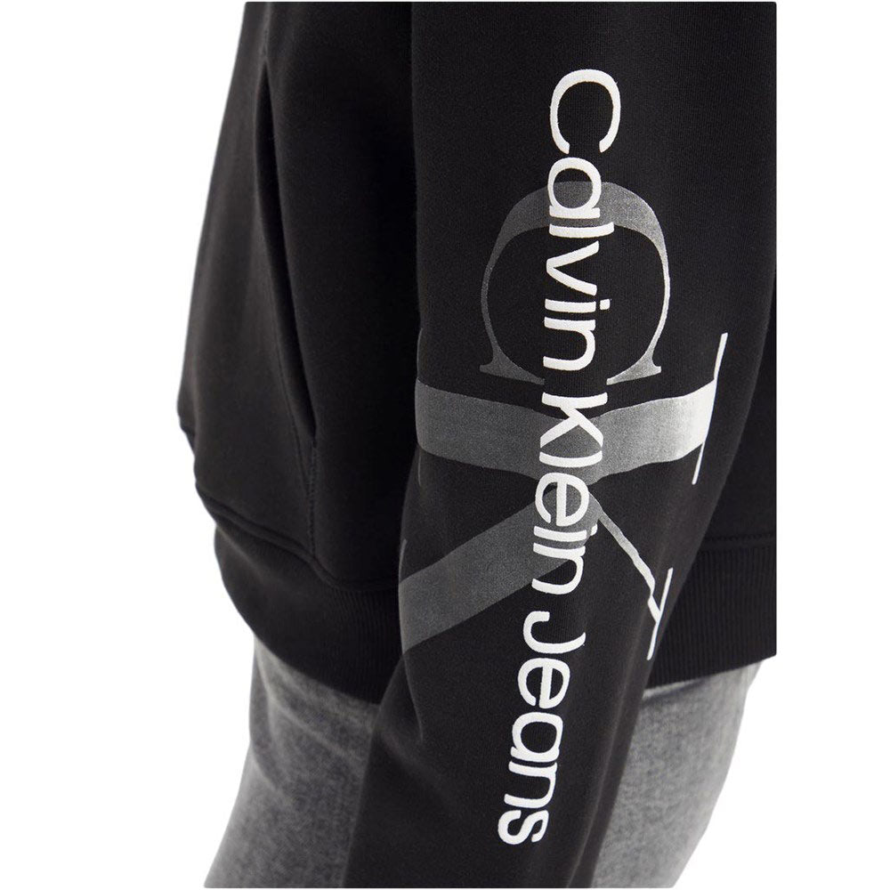 Gradient Monologo Hoodie - Black