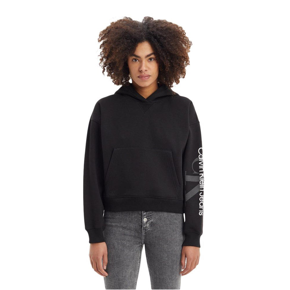 Gradient Monologo Hoodie - Black
