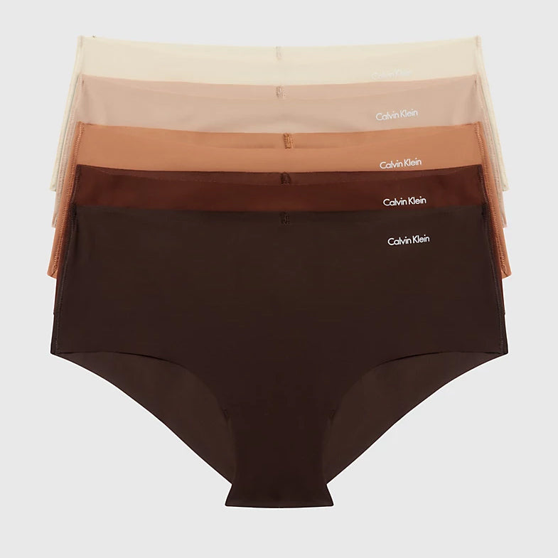 Calvin Klein 5 Pack Hipster Panties - Multi