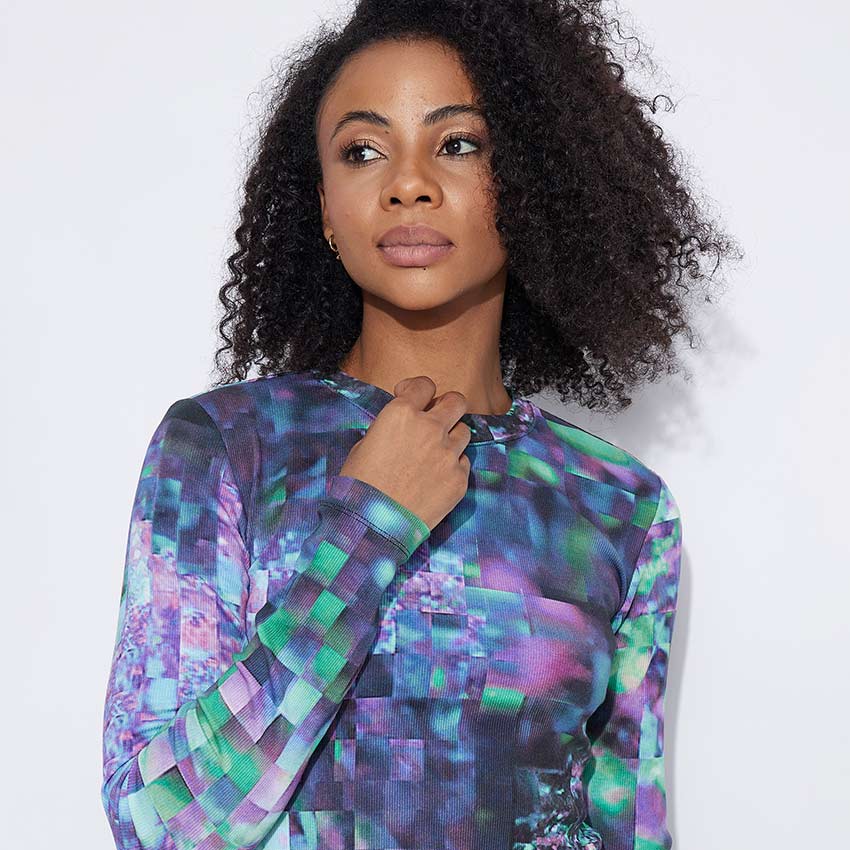 Hyper Real Long Sleeve - Multi