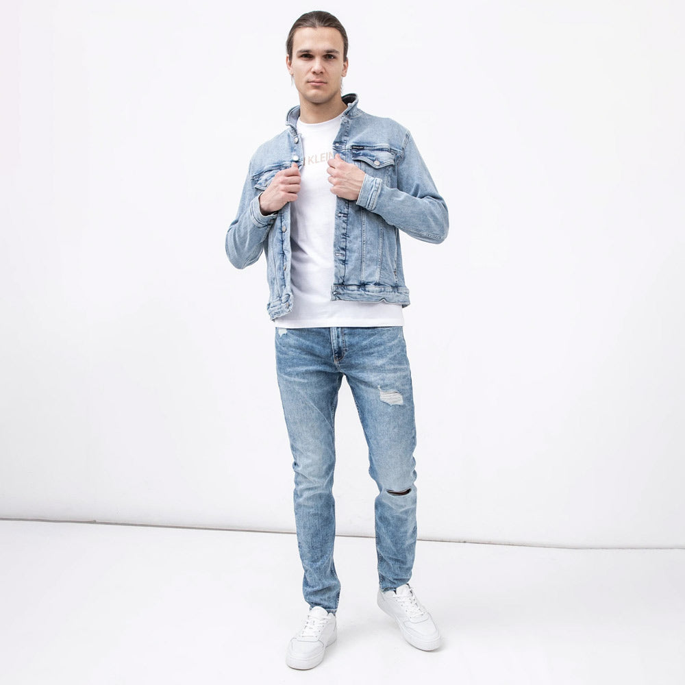 Institutional Logo Slim T-Shirt - White