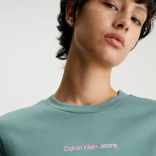 Institutional Straight T-Shirt - Teal