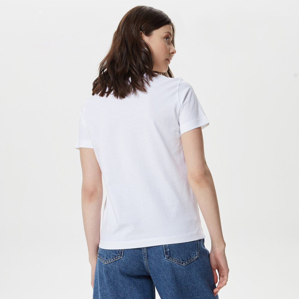 Institutional Straight T-Shirt - White
