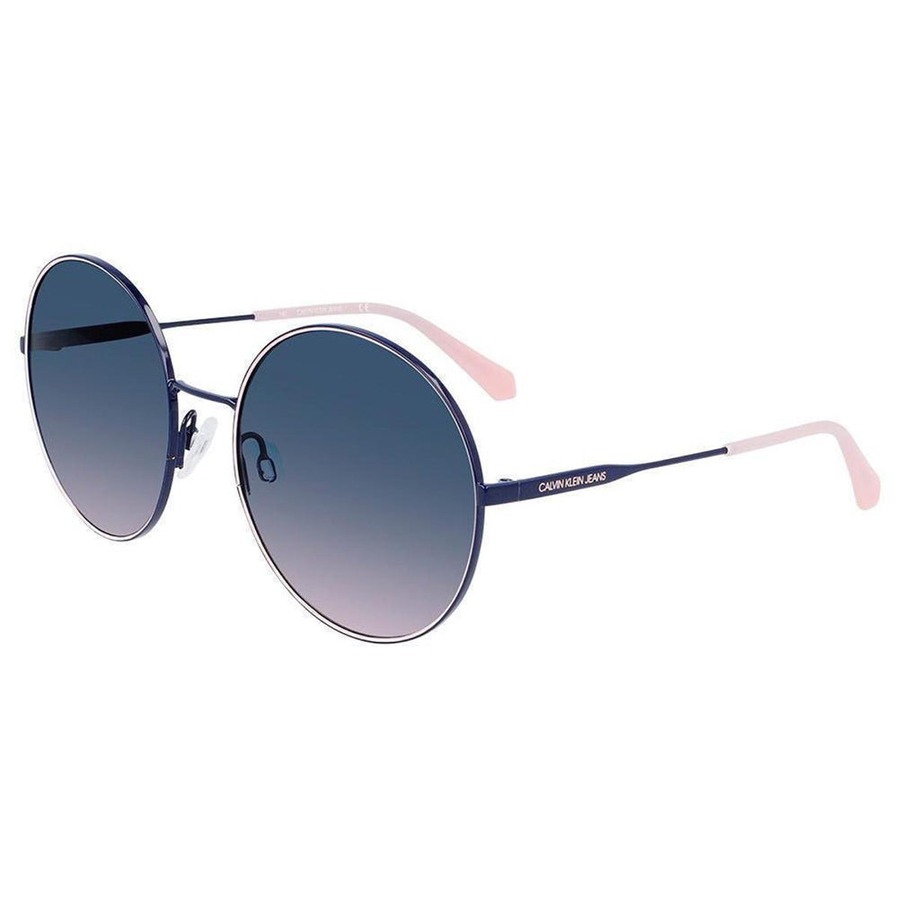 Round Sunglasses - Navy
