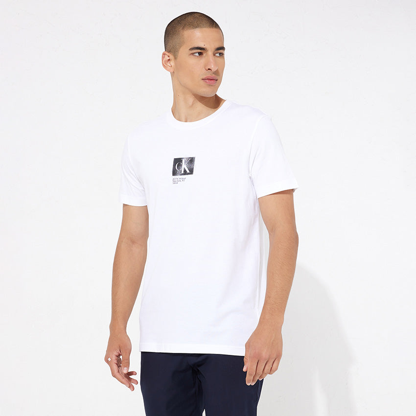 Landscape Box Back Graphic T-Shirt - White