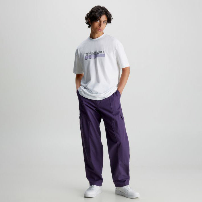 Layered Address T-Shirt - White