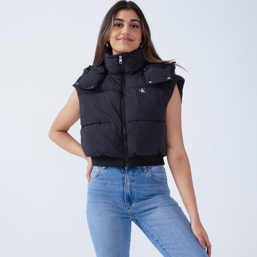 Lightweight Padded Vest - Black