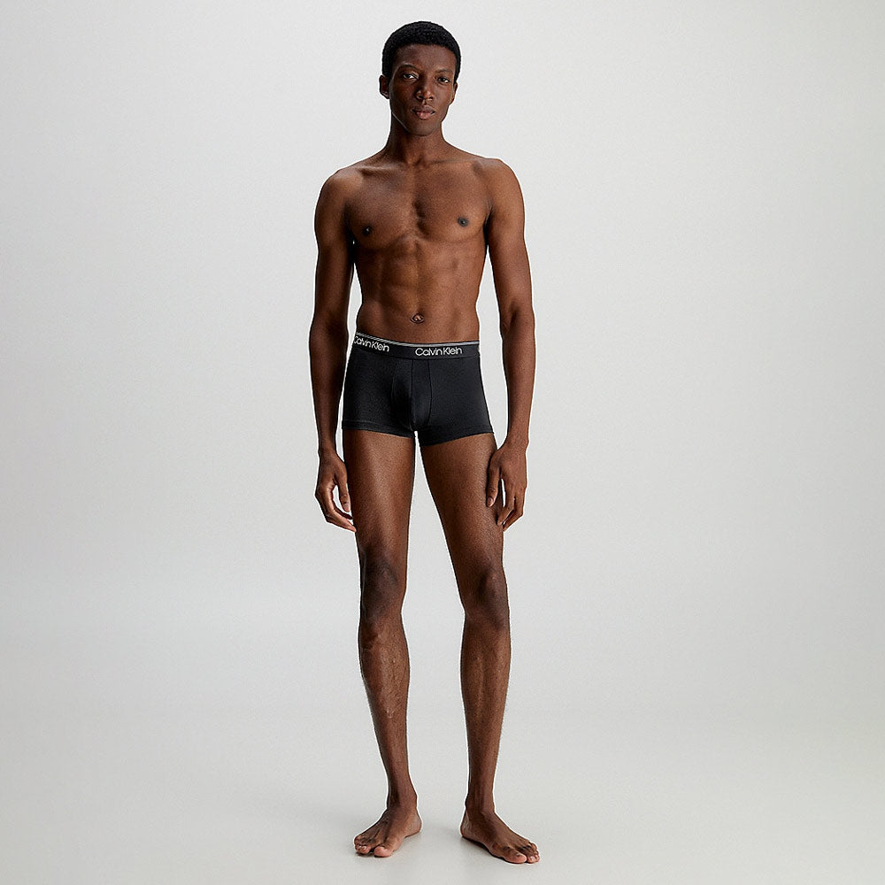 3 Pack Low Rise Trunks - Black