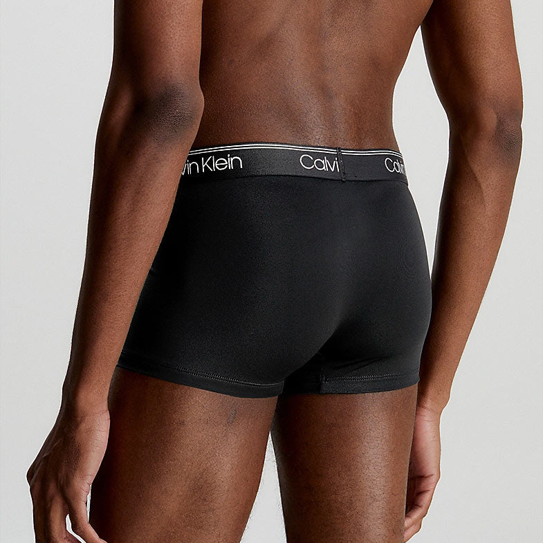 3 Pack Low Rise Trunks - Black