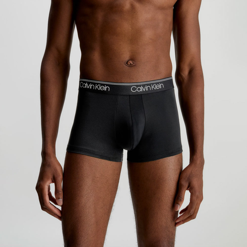 3 Pack Low Rise Trunks - Black