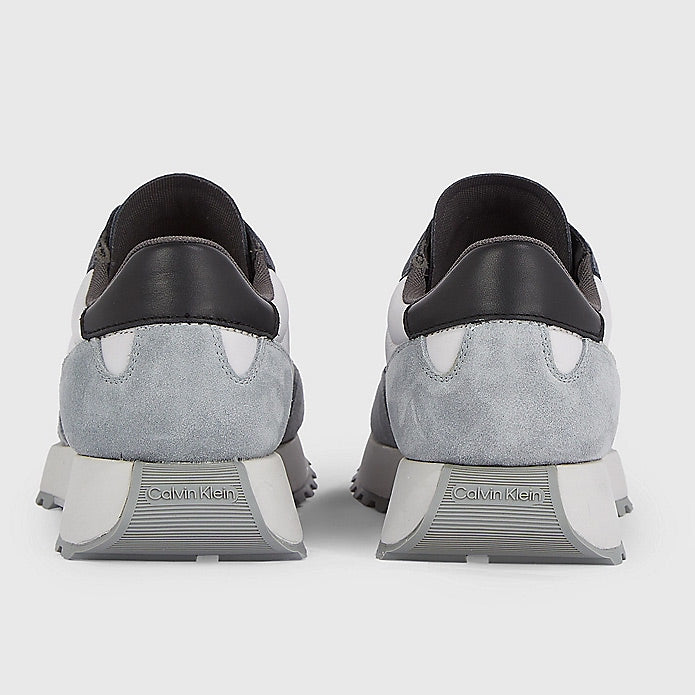 Suede Trainers - Grey Multi