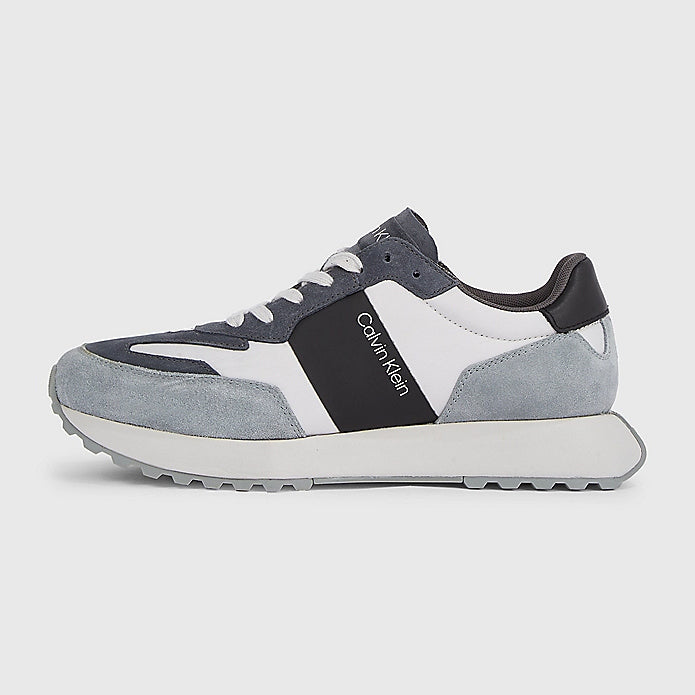 Suede Trainers - Grey Multi