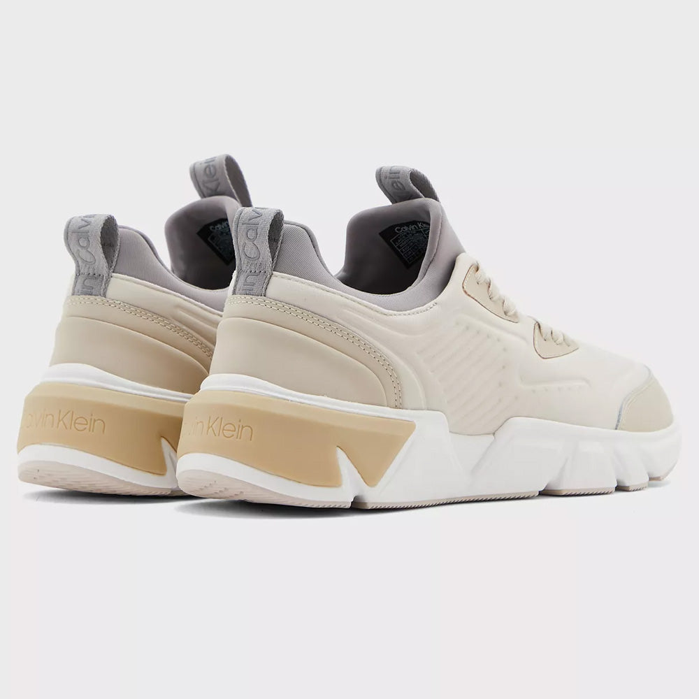 Low Top Lace Up Neo Sneakers - Stone