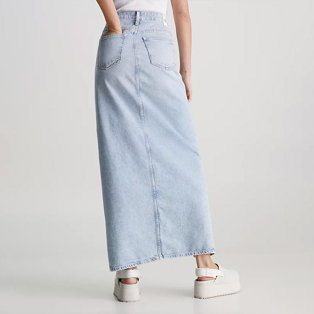 Maxi Denim Skirt - Denim Light