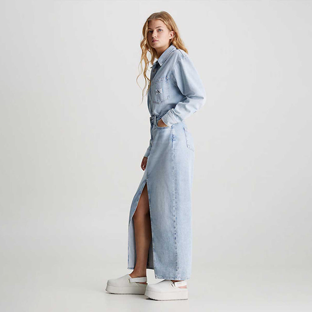 Maxi Denim Skirt - Denim Light