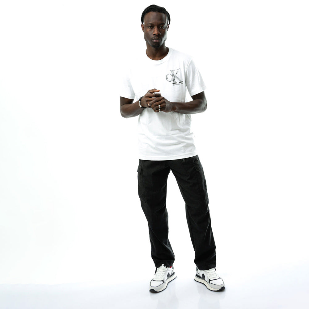 Meta Monogram T-Shirt - White