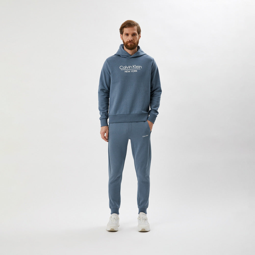 Micro Logo Repreve Jogger - Blue Grey
