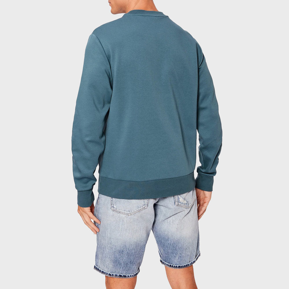 Micro Logo Repreve Sweatshirt - Blue Grey