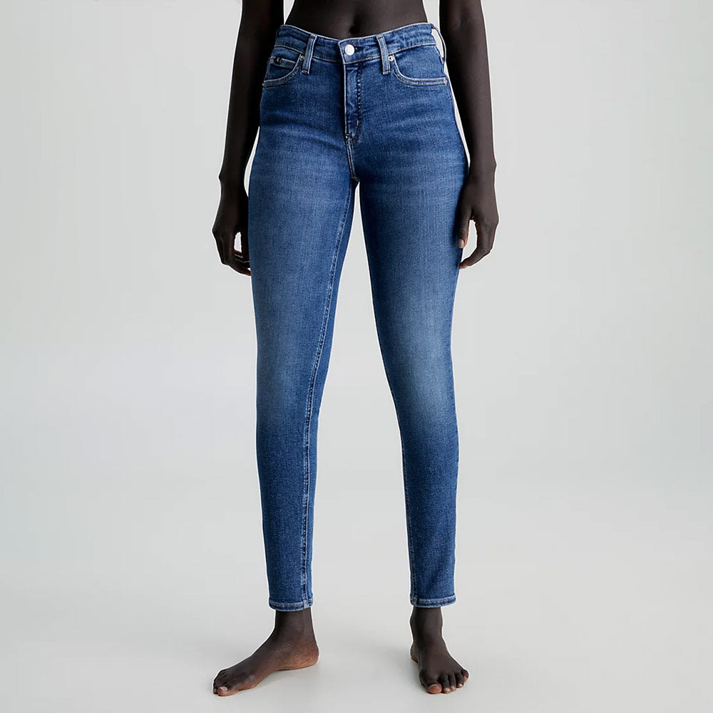 Calvin Klein Mid Rise Skinny - Denim Dark