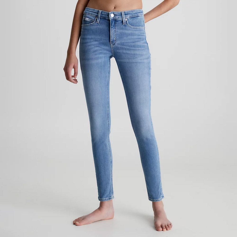 Mid Rise Skinny - Denim Medium