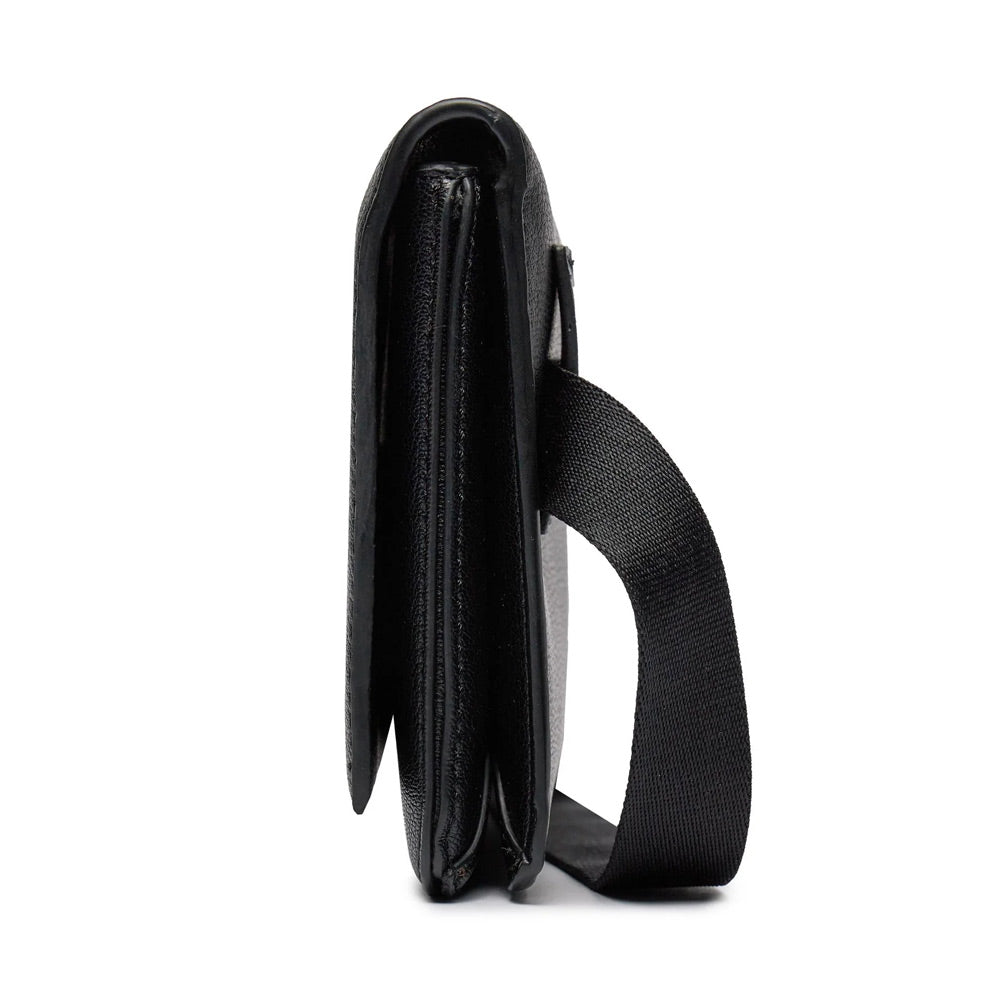 Minimal Monogram Bag - Black